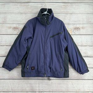 Vintage Columbia Convert Sherpa Lined Jacket Women's‎ Size Small Purple/Black